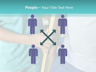 Rehabilitation Training Sport PowerPoint Template