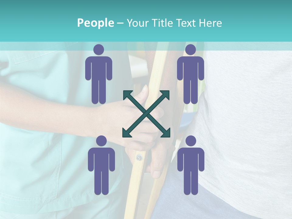 Rehabilitation Training Sport PowerPoint Template