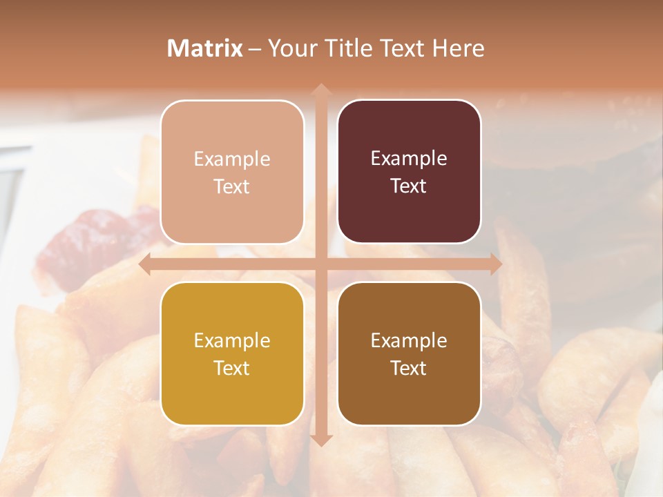 Hamburger Salt Potatoes PowerPoint Template