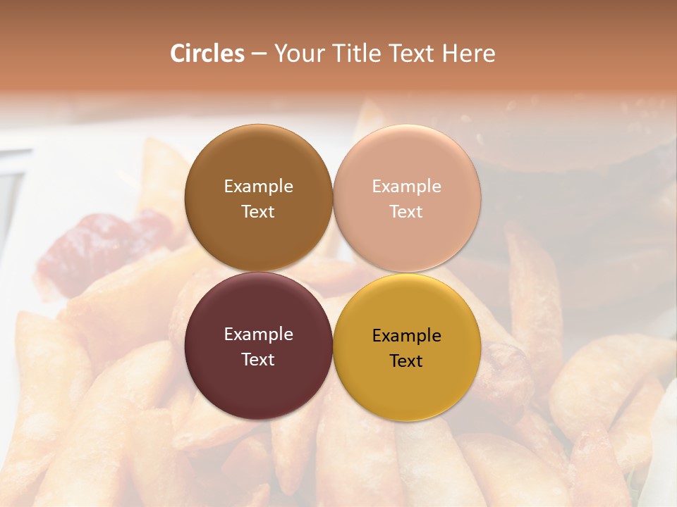 Hamburger Salt Potatoes PowerPoint Template