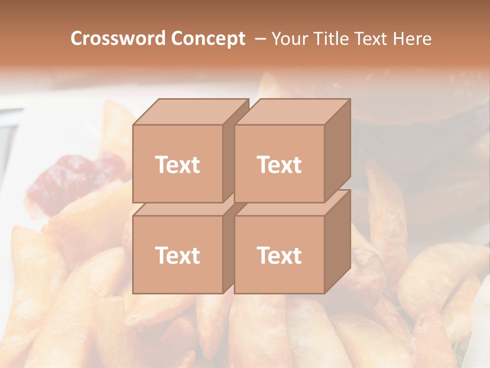 Hamburger Salt Potatoes PowerPoint Template