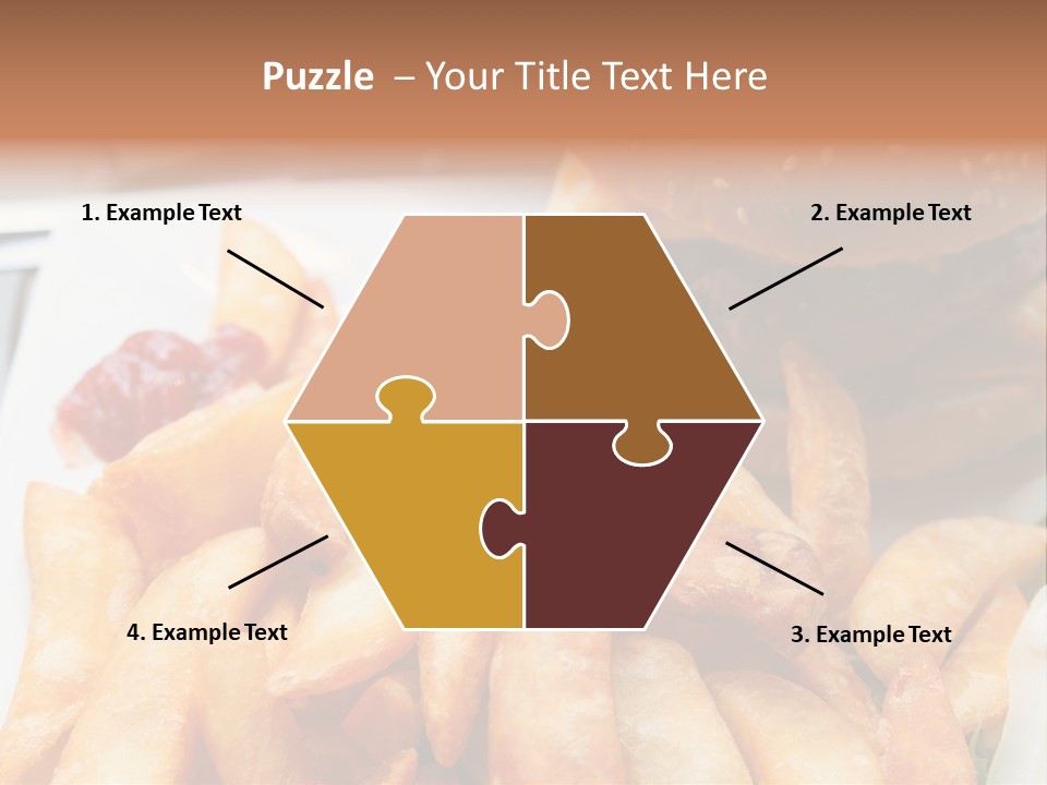 Hamburger Salt Potatoes PowerPoint Template