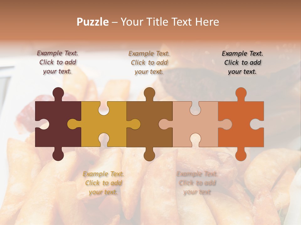 Hamburger Salt Potatoes PowerPoint Template