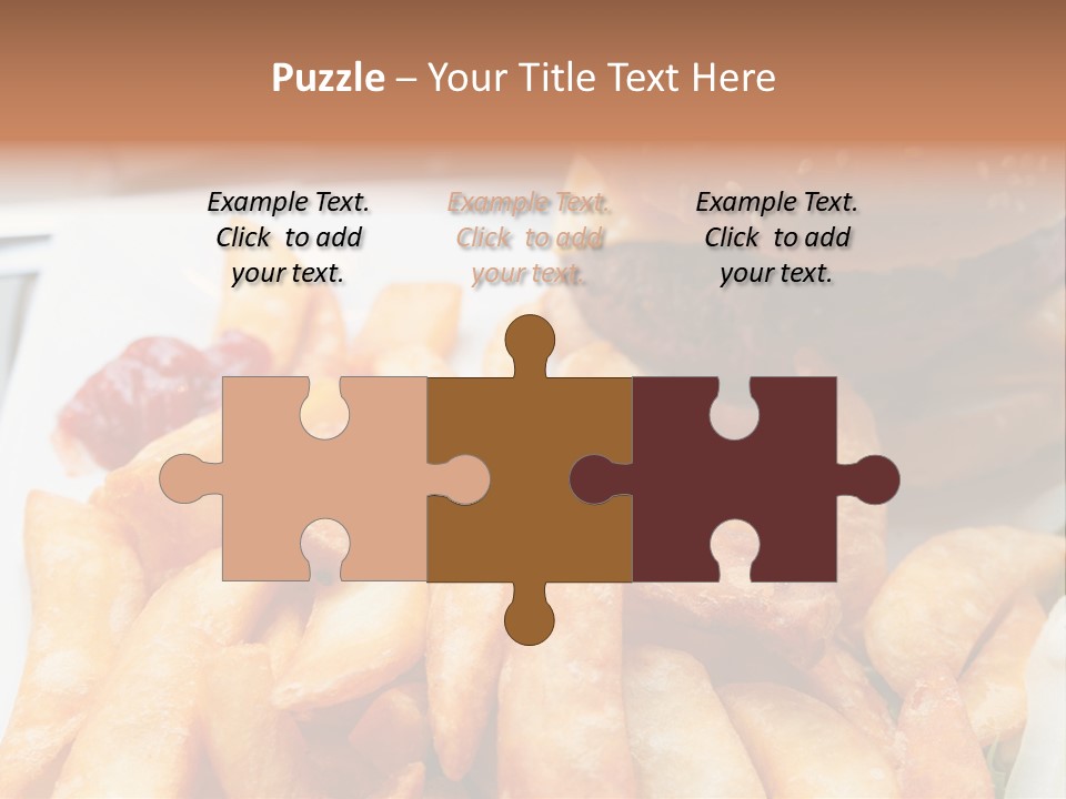 Hamburger Salt Potatoes PowerPoint Template