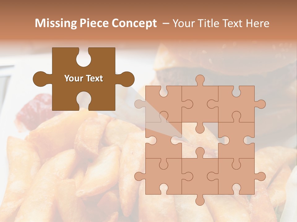 Hamburger Salt Potatoes PowerPoint Template