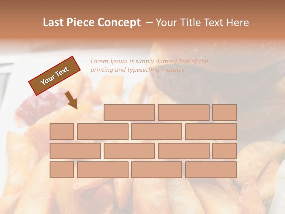 Hamburger Salt Potatoes PowerPoint Template