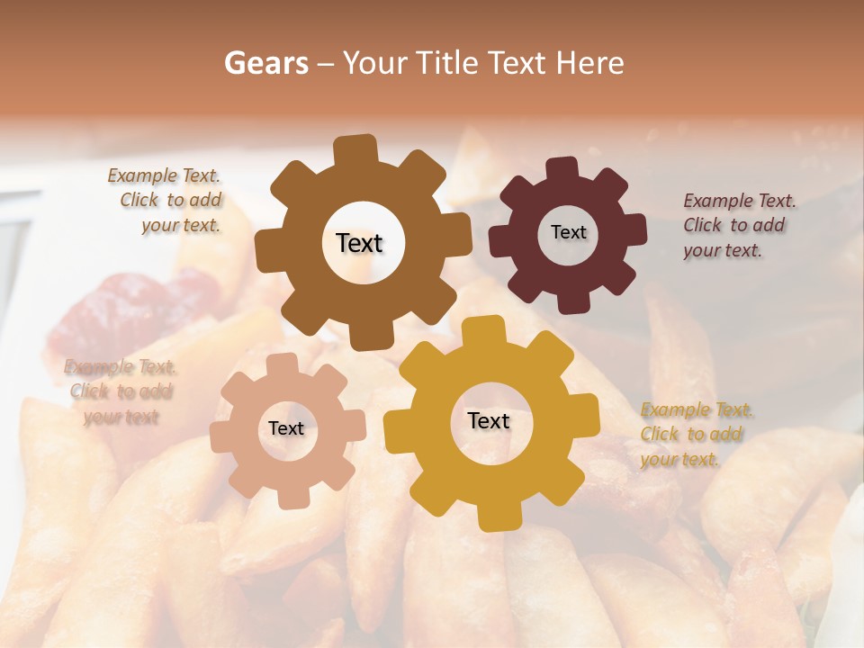 Hamburger Salt Potatoes PowerPoint Template