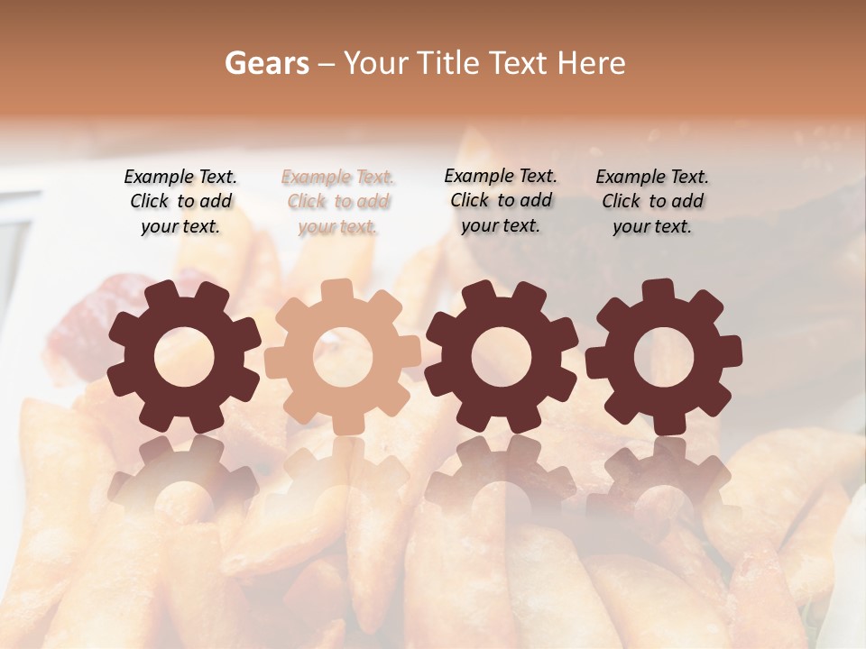 Hamburger Salt Potatoes PowerPoint Template