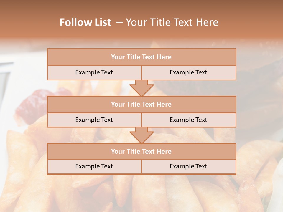 Hamburger Salt Potatoes PowerPoint Template