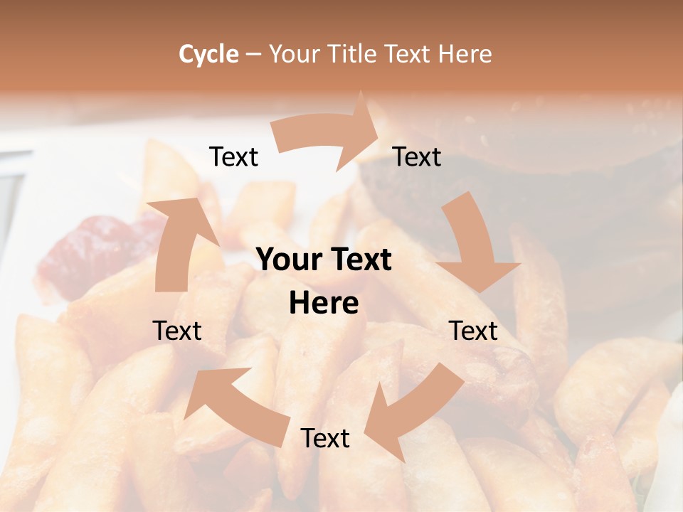 Hamburger Salt Potatoes PowerPoint Template