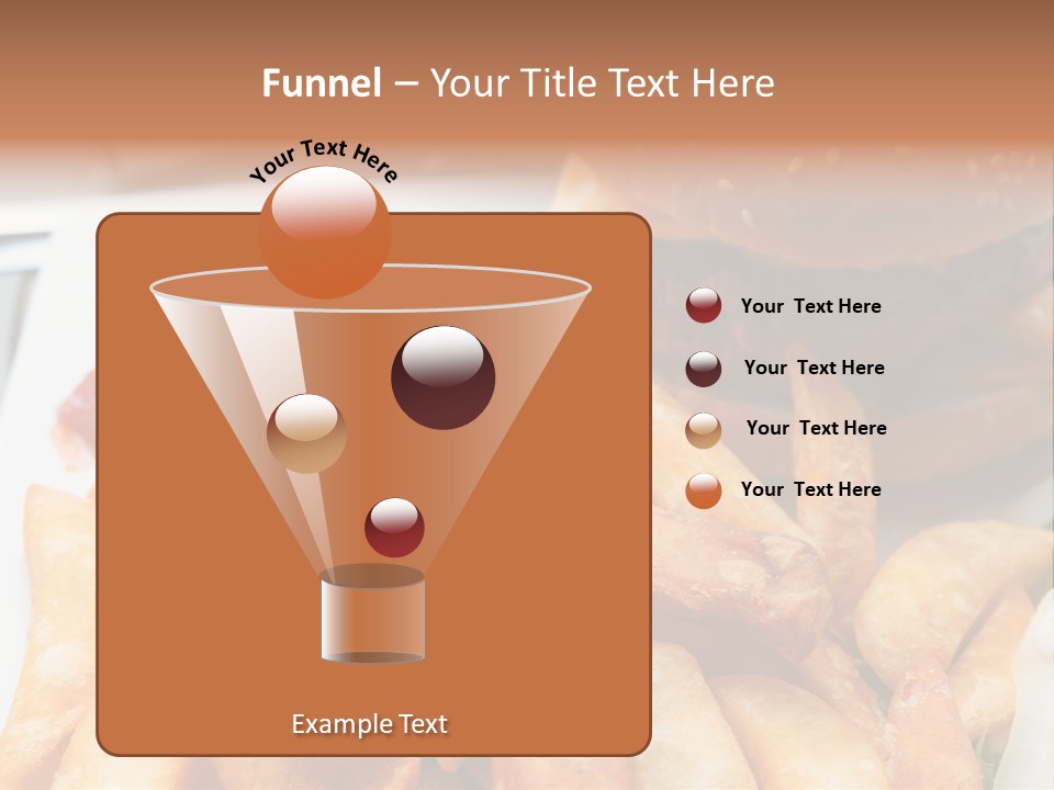 Hamburger Salt Potatoes PowerPoint Template