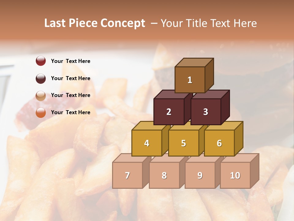 Hamburger Salt Potatoes PowerPoint Template