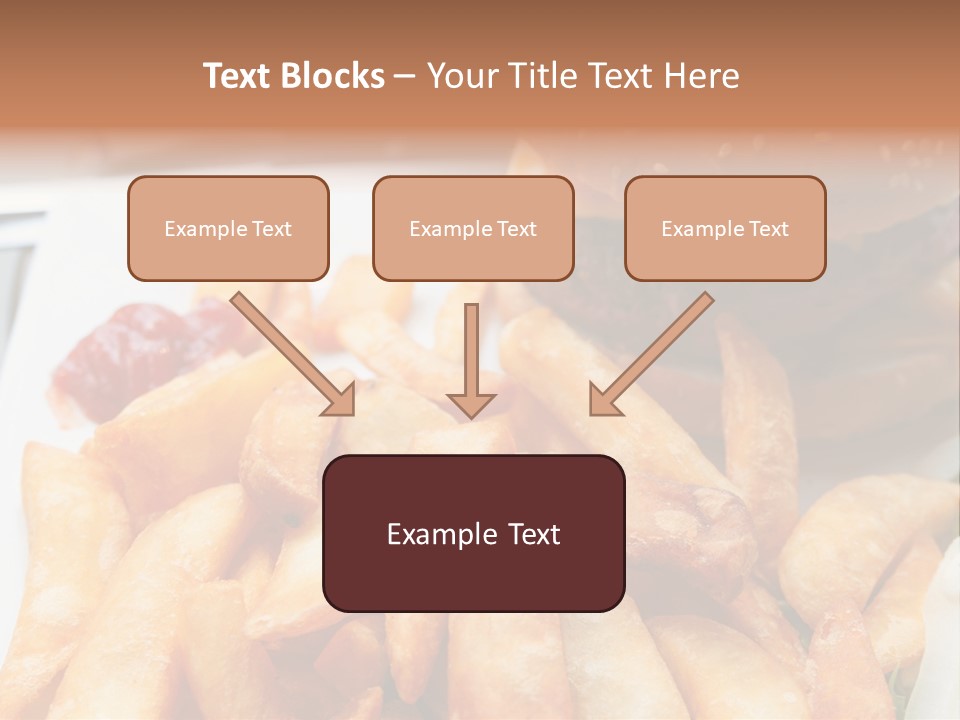 Hamburger Salt Potatoes PowerPoint Template