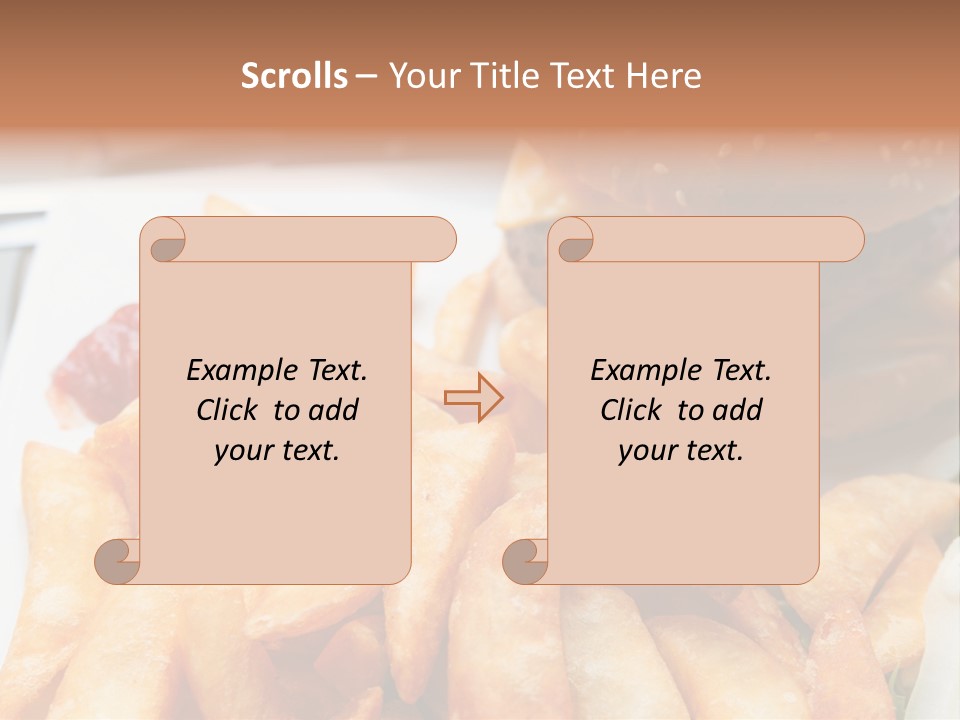 Hamburger Salt Potatoes PowerPoint Template