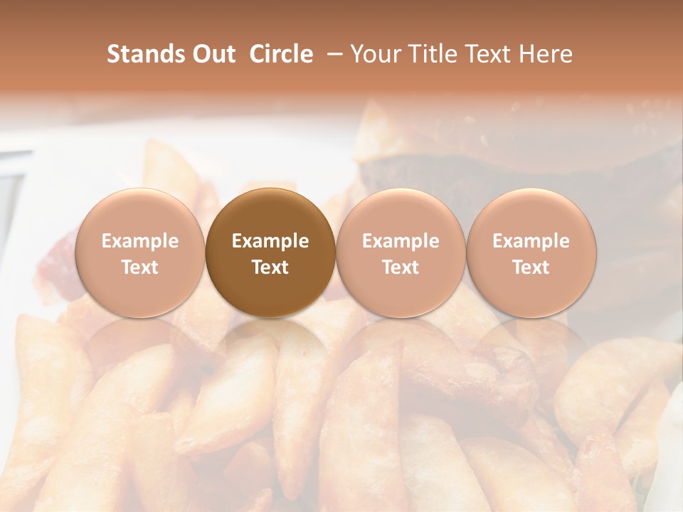 Hamburger Salt Potatoes PowerPoint Template