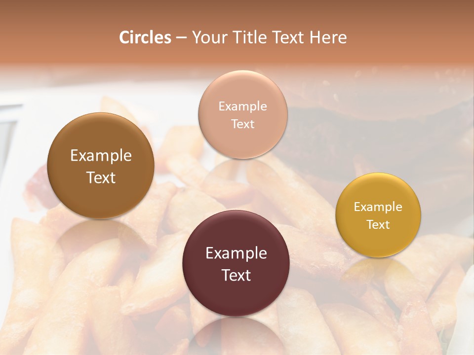 Hamburger Salt Potatoes PowerPoint Template