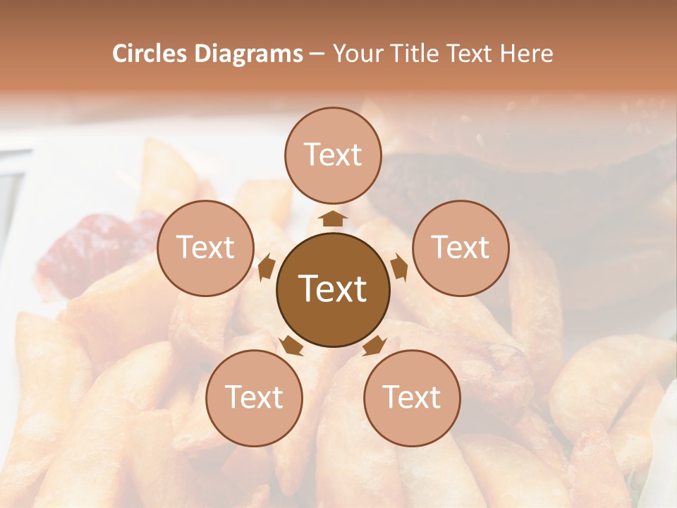 Hamburger Salt Potatoes PowerPoint Template