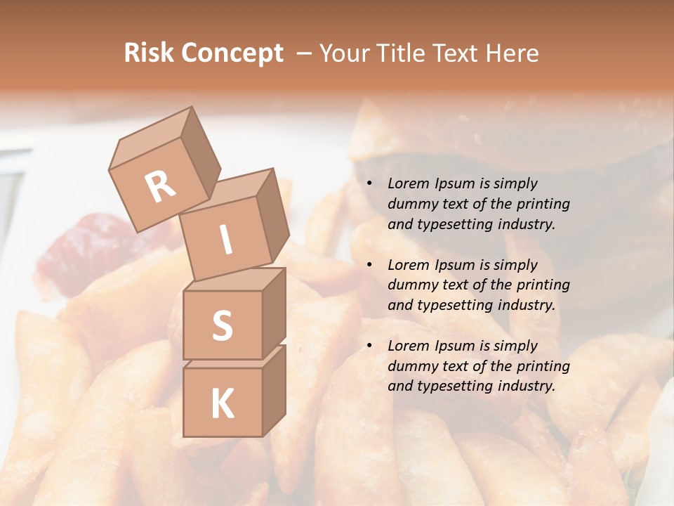 Hamburger Salt Potatoes PowerPoint Template