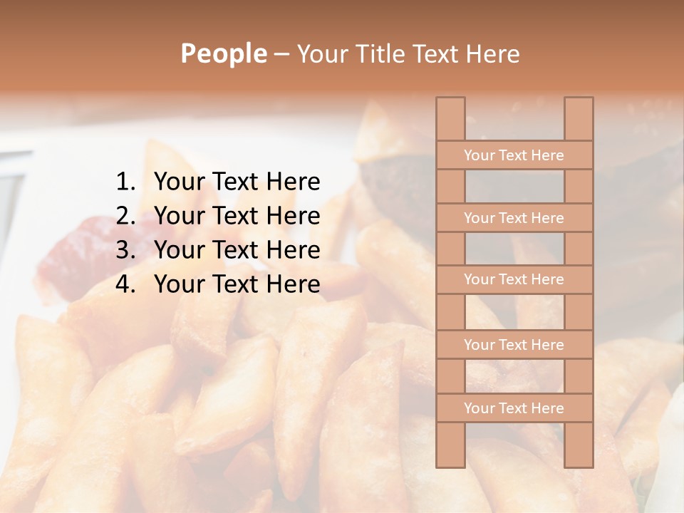 Hamburger Salt Potatoes PowerPoint Template