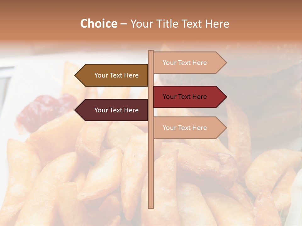Hamburger Salt Potatoes PowerPoint Template