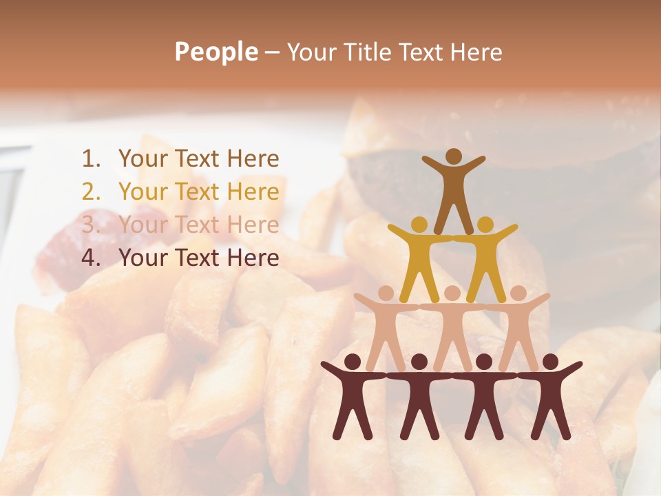 Hamburger Salt Potatoes PowerPoint Template