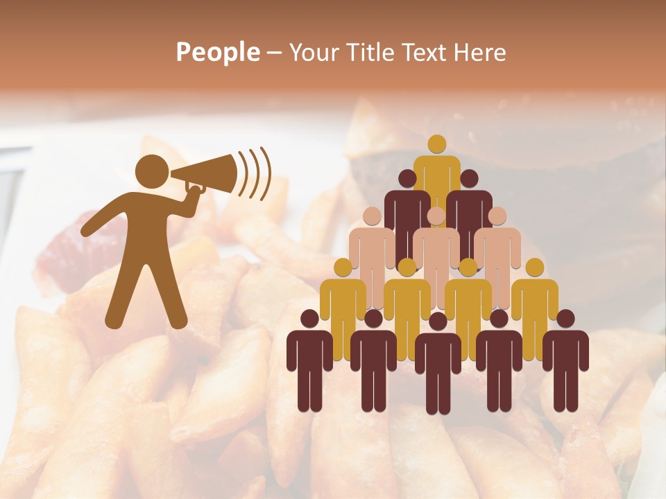 Hamburger Salt Potatoes PowerPoint Template