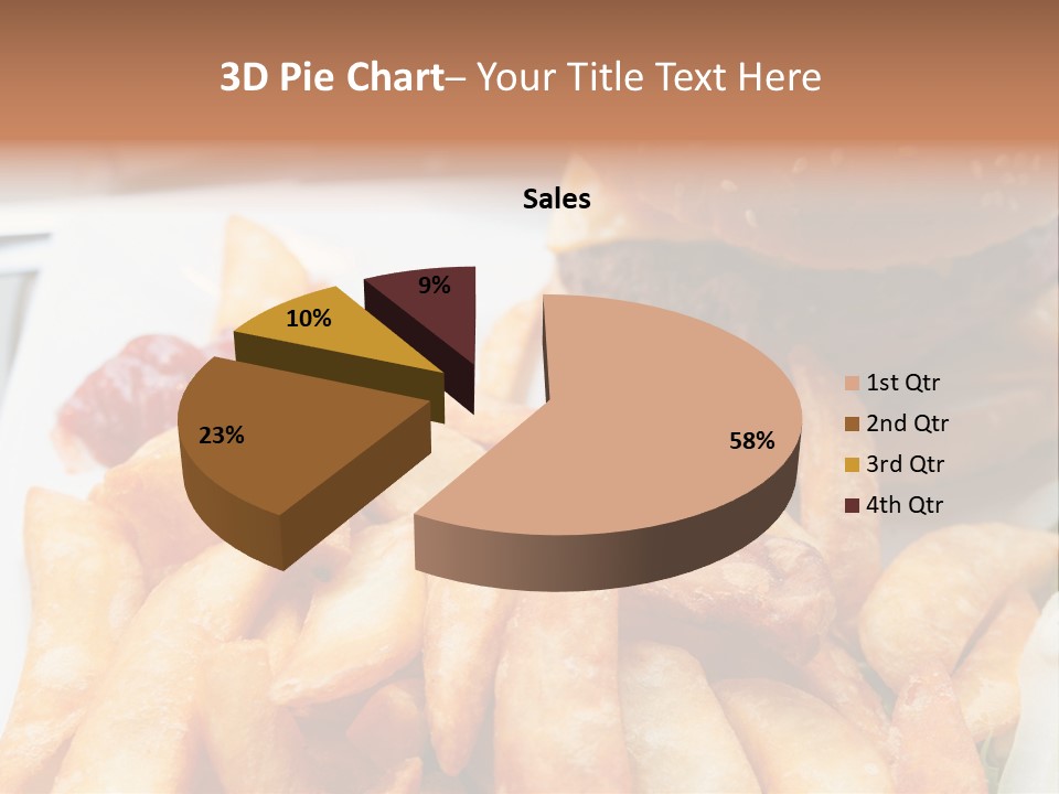 Hamburger Salt Potatoes PowerPoint Template