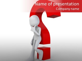 One Humorous Think PowerPoint Template