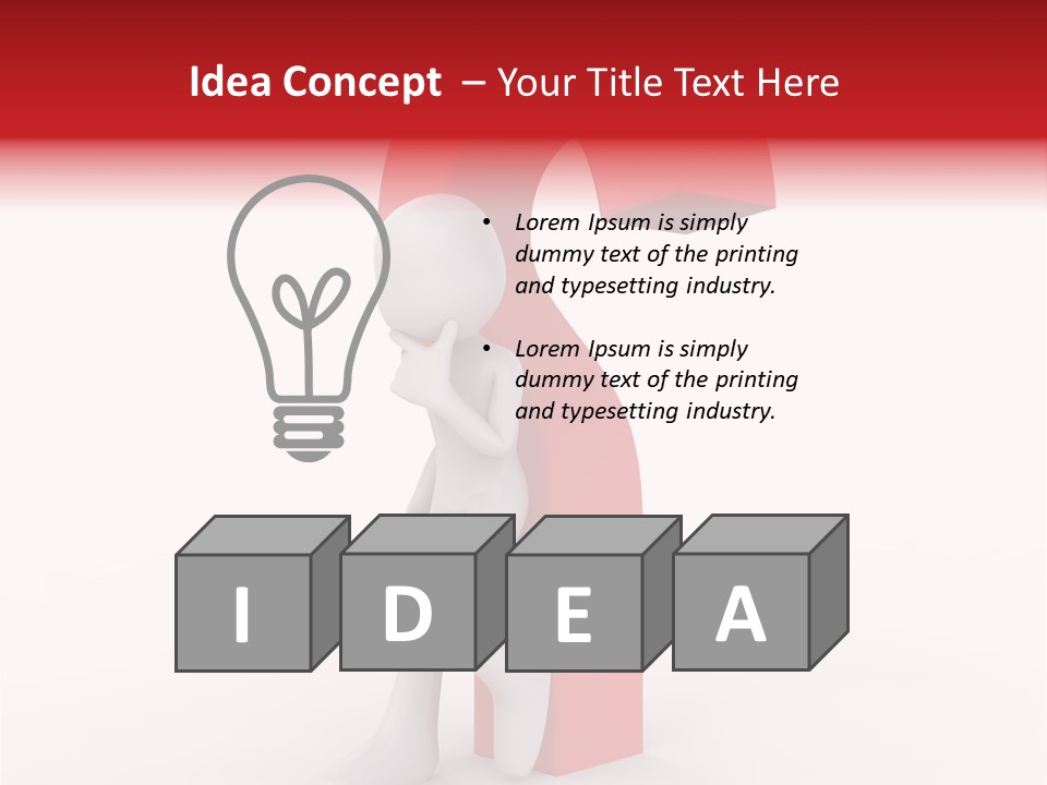 One Humorous Think PowerPoint Template