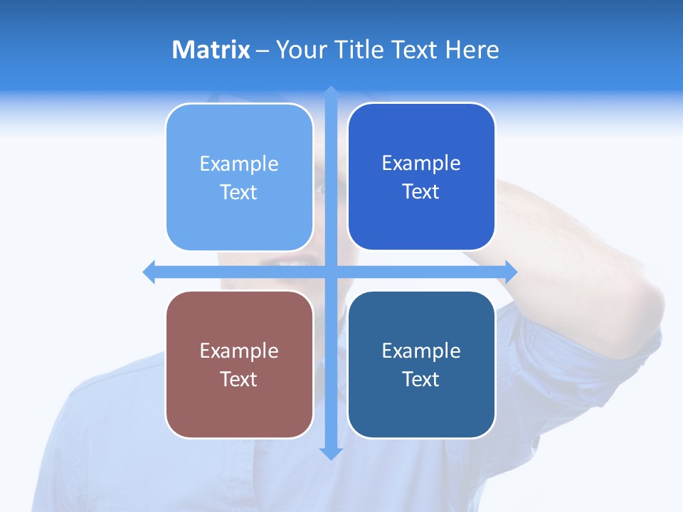 Businessman Mistake Stress PowerPoint Template