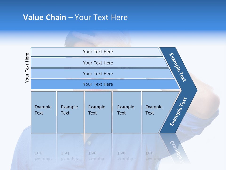Businessman Mistake Stress PowerPoint Template