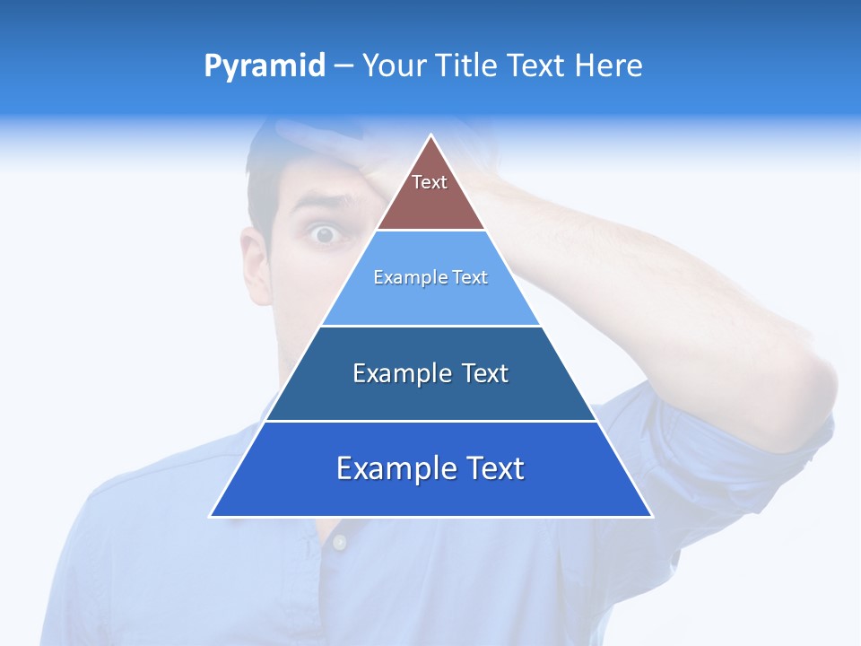 Businessman Mistake Stress PowerPoint Template
