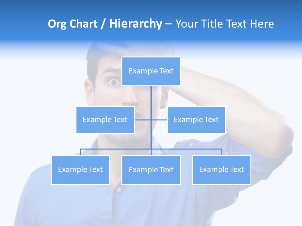 Businessman Mistake Stress PowerPoint Template
