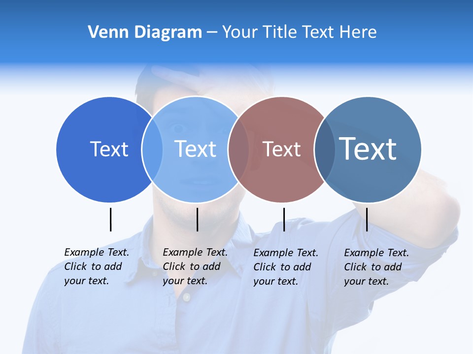 Businessman Mistake Stress PowerPoint Template