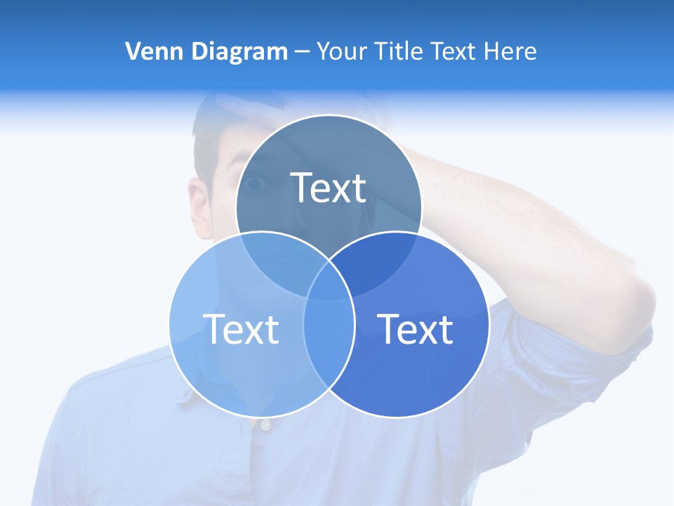 Businessman Mistake Stress PowerPoint Template