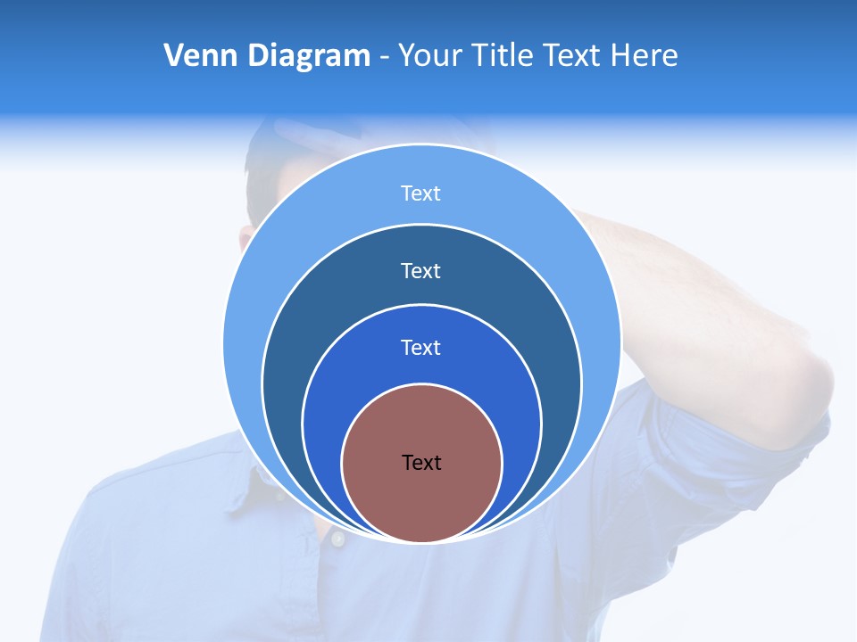 Businessman Mistake Stress PowerPoint Template