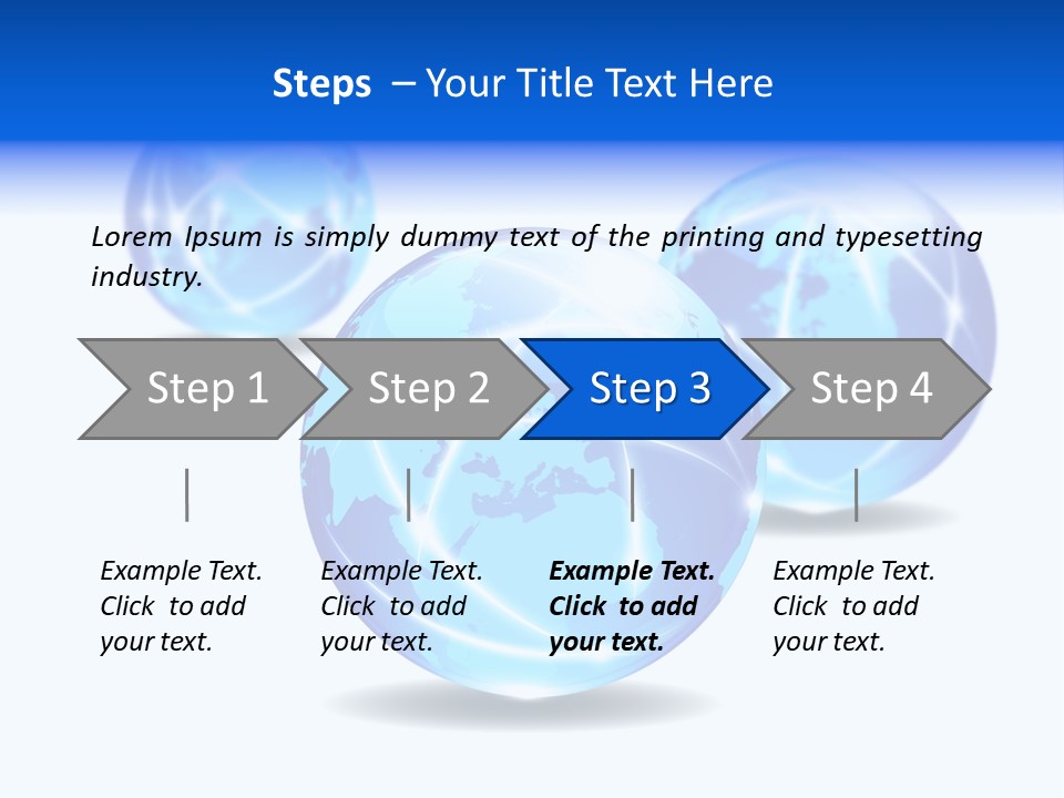 Worldwide Http Cloud PowerPoint Template