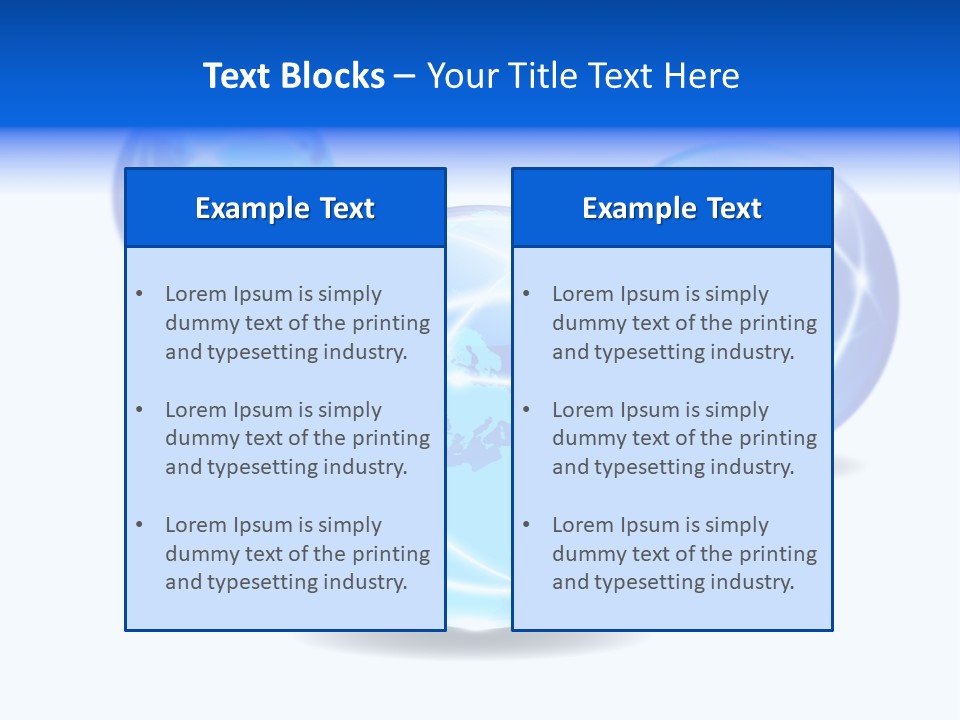 Worldwide Http Cloud PowerPoint Template