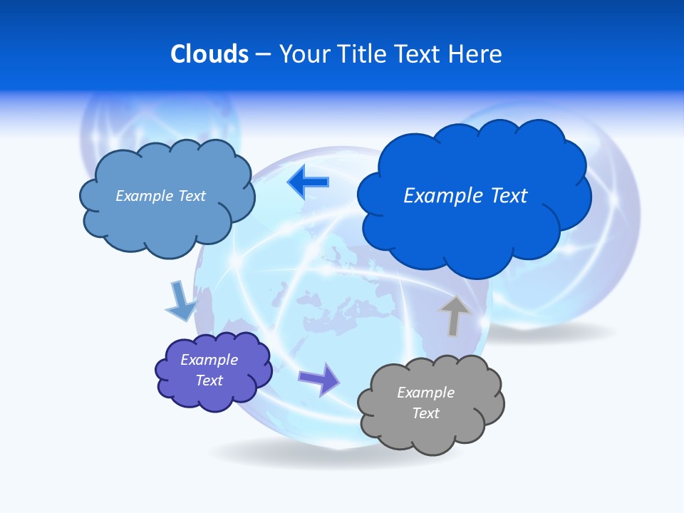 Worldwide Http Cloud PowerPoint Template
