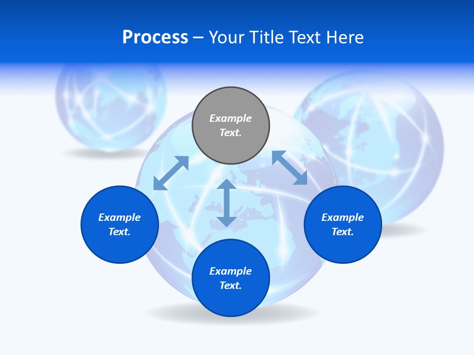 Worldwide Http Cloud PowerPoint Template