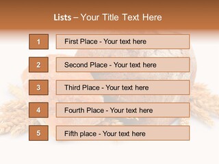 Bowl French Fresh PowerPoint Template