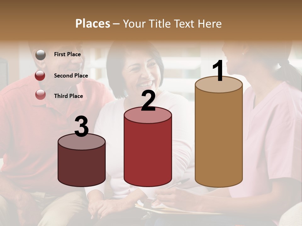 Black Discussing Visit PowerPoint Template