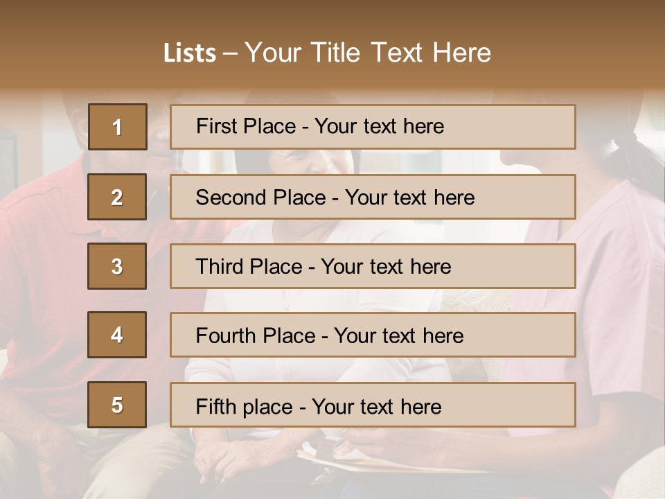 Black Discussing Visit PowerPoint Template