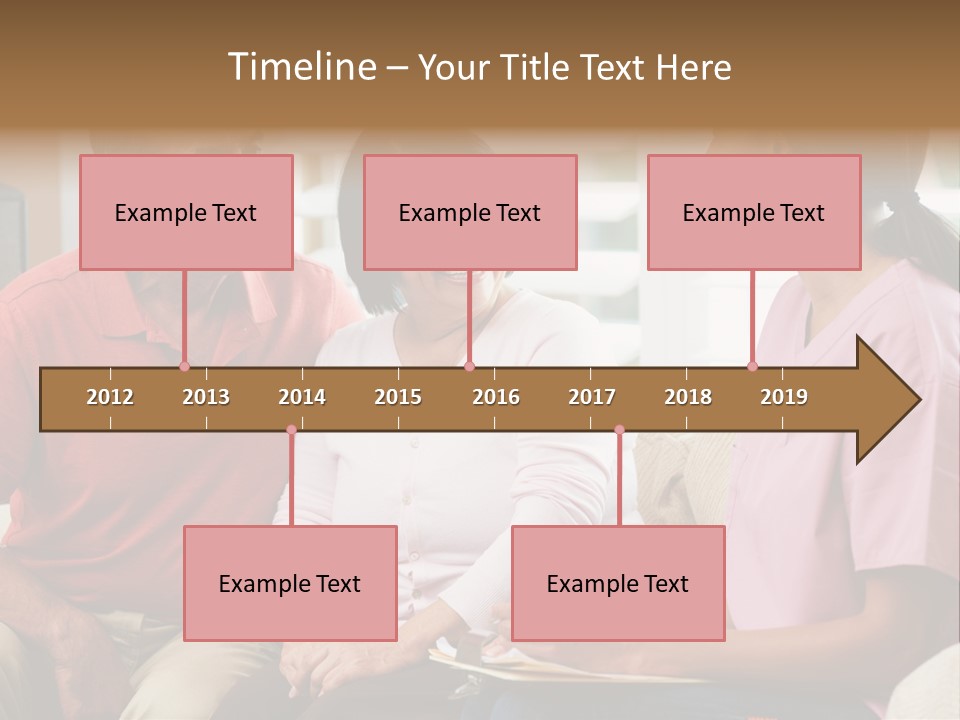 Black Discussing Visit PowerPoint Template