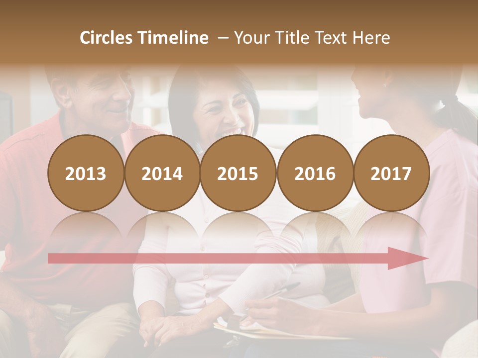 Black Discussing Visit PowerPoint Template