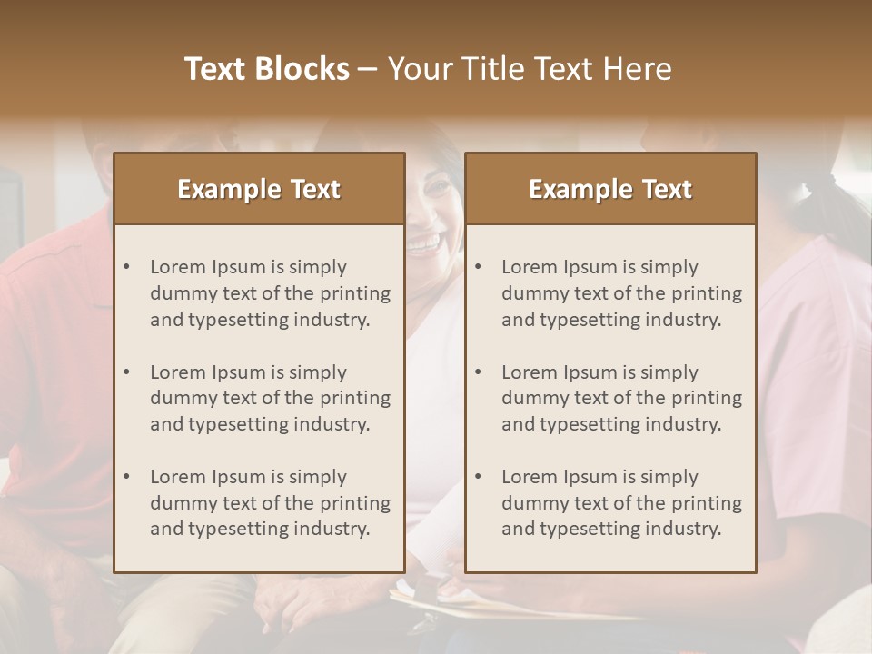 Black Discussing Visit PowerPoint Template
