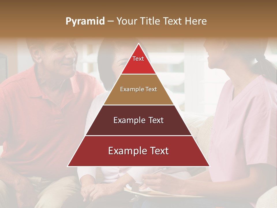 Black Discussing Visit PowerPoint Template