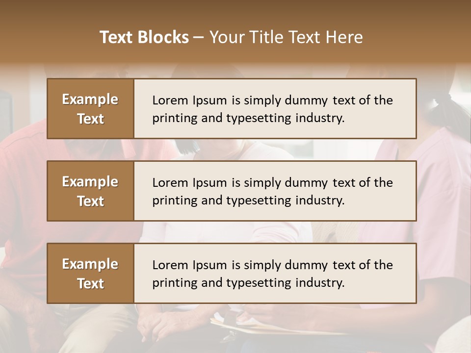 Black Discussing Visit PowerPoint Template