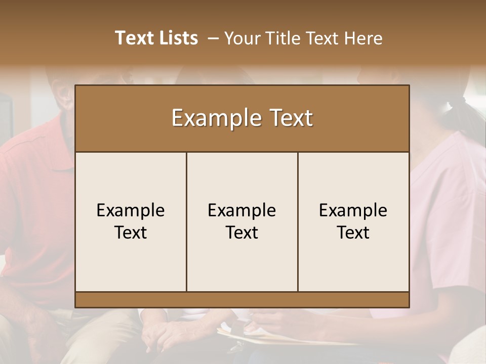 Black Discussing Visit PowerPoint Template