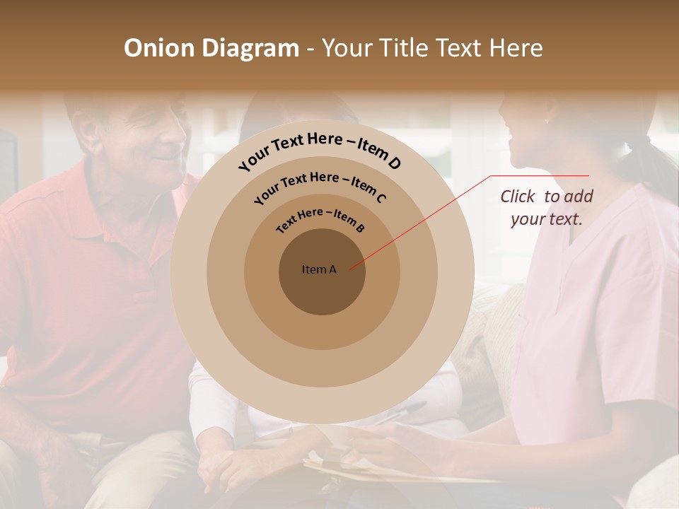 Black Discussing Visit PowerPoint Template